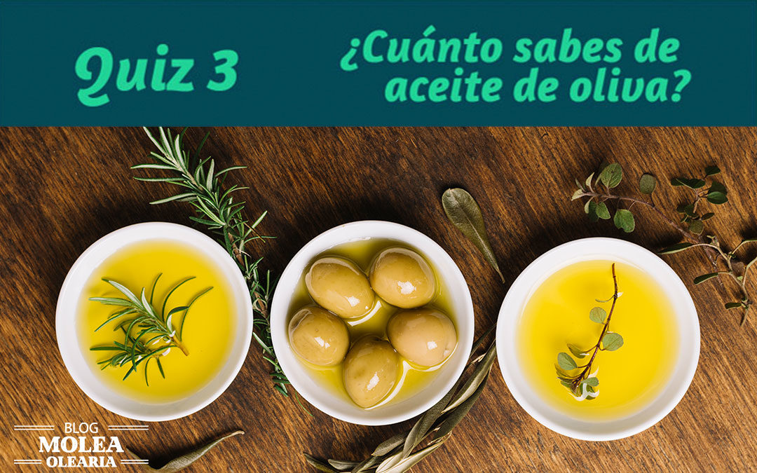 Quiz 3 ¿Cuánto sabes del aceite de oliva?